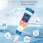 Yewhick 7-in-1 Hydrogen Water Tester Meter