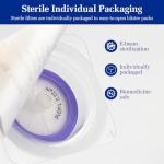 50 Pack Sterilized Syringe Filters 0.22um Pore Size