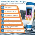 Yewhick 7-in-1 Hydrogen Water Tester Meter