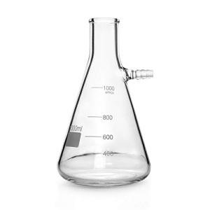 QWORK 1000ml Borosilicate Glass Filtering Flask