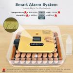 56 Egg Incubator with Automatic Turner and Candler