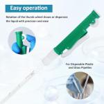 LVDALAB 10ml Green Pipette Pump for Glass/Plastic