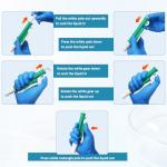 LVDALAB 10ml Green Pipette Pump for Glass/Plastic