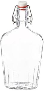 Bormioli Rocco 17 oz Clear Pocket Flask