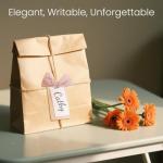 40 Pcs Dusty Pink Ribbon Name Place Cards