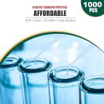 1000 pcs 3ml Plastic Dropper Pipettes for Labs