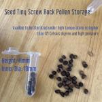 100 Piece Microcentrifuge Tube Holder with Caps