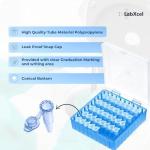 LabXcel Polypropylene Microcentrifuge Tubes with Caps