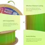 OVERTURE Avocado 1.75mm Rainbow PLA Filament 1kg