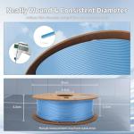 Light Blue PLA Filament 1.75mm for 3D Printing