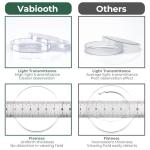 60mm Thick Glass Petri Dish Set with Lids