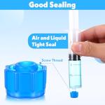 100 Syringe Caps for Easy Grip and Locking