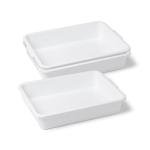 Multi-Purpose Polypropylene Lab Containment Trays - 3 Count