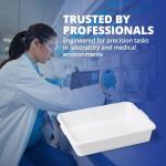 Multi-Purpose Polypropylene Lab Containment Trays - 3 Count