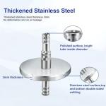 GL45 Stainless Steel Safety Feeding Cap 1-Port