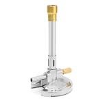 QWORK Lab Bunsen Burner with Flame Stabilizer