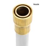 QWORK Lab Bunsen Burner with Flame Stabilizer