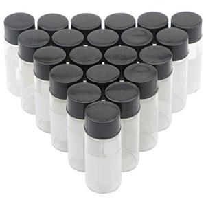 Kesell 10-Pack 10ml Clear Borosilicate Glass Vials