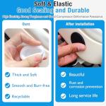 15 Pcs Silicone Rubber Plugs for Round Holes