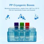 CryoKing 25-Well Cryogenic Microtube Storage Box