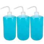 Belinlen 1000ml Plastic Lab Wash Bottles (3 Pack)