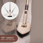 Eyliden 2-in-1 Floor and Tub Scrubber Brush