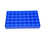 Blue Stackable Vial Rack for 10ml Bottles