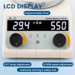 3L Magnetic Stirrer Hot Plate with Timer & Control
