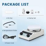 3L Magnetic Stirrer Hot Plate with Timer & Control