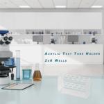 Acrylic Test Tube Holder Rack for 12 Tubes