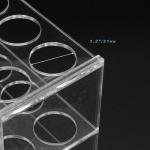 Acrylic Test Tube Holder Rack for 12 Tubes