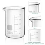 30-Piece Lab Glassware Set with Cylinders and Beakers