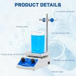 SH-2 Magnetic Stirrer with Hot Plate Mixer