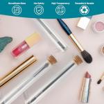 HUAOU 6-Pack 100ml Glass Test Tubes with Rack