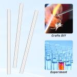 20-Pack 12-Inch Clear Borosilicate Glass Tubes