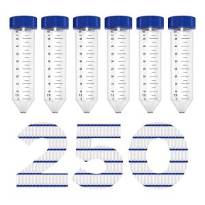 50mL Conical Centrifuge Tubes, 250 Pack