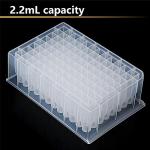 PER4MANCE Sterile 96 Deep Well Plates, Pack of 5