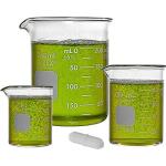 Corning PYREX Griffin Glass Beaker Set, 3 Sizes
