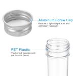 30ml Plastic Test Tubes with Screw Caps - 6 Pack