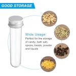 30ml Plastic Test Tubes with Screw Caps - 6 Pack