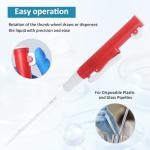 LVDALAB Pipette Pump Set, 3 Sizes Included