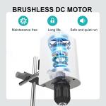 JOANLAB 10L Electric Overhead Stirrer Mixer