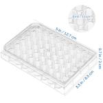 48-Well Cell Culture Plate with Lid, Clear Plastic