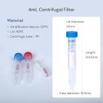 3kDa Centrifugal Filter Unit, 4mL, RC Membrane