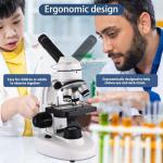 Adult Compound Microscope with WF10x and WF25x Eyepieces