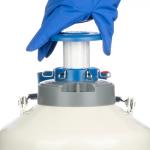 50 mm Liquid Nitrogen Dewar for 6L Storage