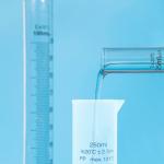 Geesatis 5-Piece Plastic Measuring Cylinder Set