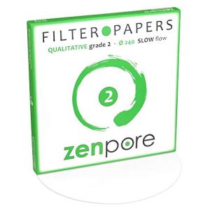 24cm Qualitative Lab Filter Paper - 100 Discs