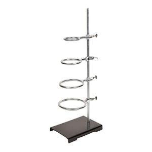 Support Stand with Cast Iron Rings, 11" Base