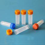 30 Pcs 5ml Clear Plastic Test Tubes with Caps